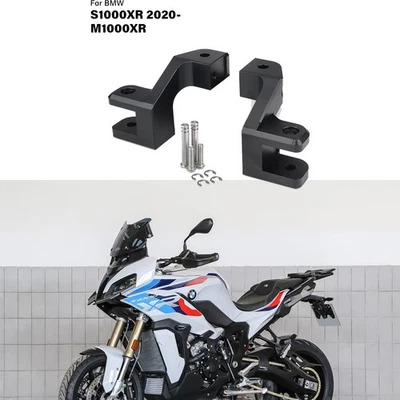 Kit de descenso reposapiés trasero pasajero BMW S1000XR M 1000XR estribo ajustable Foto 1 de 4