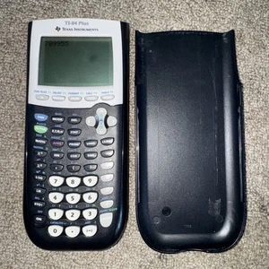 Calculadora gráfica Texas Instruments TI-84 Plus azul/negro - probada y funcionando - Imagen 1 de 5