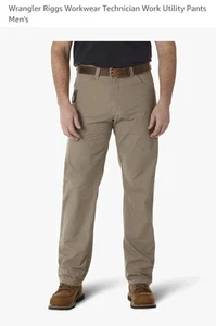 Wrangler Riggs Technician Workwear Pants NWT 44" X 30" MSRP $45 - Picture 1 of 20