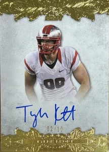2015 Leaf Tyler Kraft Ultimate Draft Gold Auto /10 #BA-TK1 - Picture 1 of 2