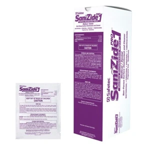 Safetec SaniZide Pro 1 Fragrance Free Surface Disinfectant Wipes 7.5x8" 35926 50 - Picture 1 of 6
