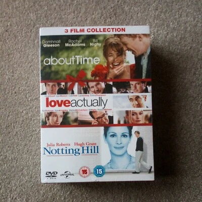 About time /Love Actually /Notting Hill Dvd boxset new sealed  - Image 1 of 2