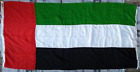 United Arab Emirates Uae Flag 45" X 91" / 114Cm X 231Cm