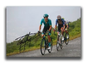 FOTO 12X8 FIRMADA A MANO POR JAKOB FUGLSANG - AUTÓGRAFO DE CICLISMO - TOUR DE FRANCE 6. - Imagen 1 de 1