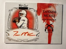 🔥2023 Wild Card Matte Chase Tanner McKee #’d 7/7 SSP On Card Auto Eagles💥