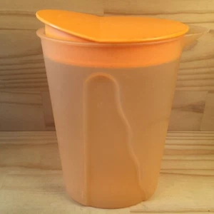 TUPPERWARE “Orange” High Quality Juice Water Pourer Jug Storage Container (1.0L) - Picture 1 of 12
