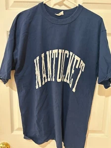 Vintage - Nantucket Men's Blue T-Shirt size XL - 100% Cotton - Picture 1 of 8