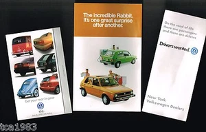 1978 Volkswagen VW RABBIT Brochure: Diesel +................ - Picture 1 of 3