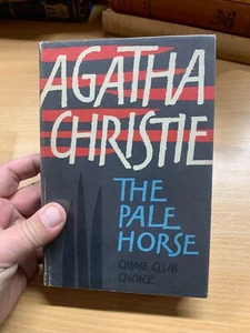 1961 AGATHA CHRISTIE 1ST EDITION "THE PALE HORSE" HARDBACK BOOK (P3) AB - Picture 1 of 15