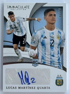 Lucas Quarta 2021 Immaculate Soccer Rookie Signatures 86/99 Argentina - Bild 1 von 2