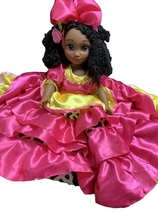 Muñeca Espiritual De Religión Yoruba, Santería, Palo Mayombe, Gitana, Oba - Imagen 1 de 4