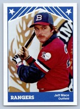Jeff Mace 1983 TCMA Burlington Rangers 