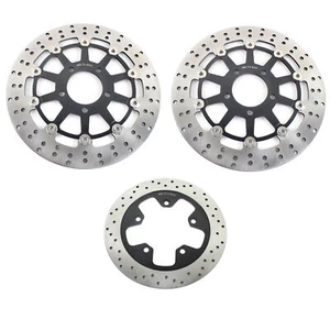 Für Suzuki GSX 1400 GSX1400 2001-2008 2007 Rund Vorne Hinten Bremsscheiben Rotoren - Bild 1 von 11