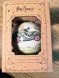 NIB GLORY HAUS Just Married Ornament 1st Christmas Newlywed Gift - Picture 1 of 4