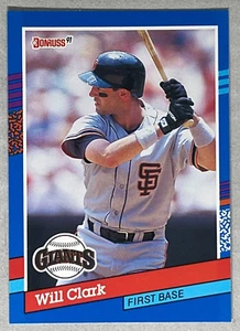 Will Clark, 1991 Donruss #86, San Francisco Giants. Freshly Opened, Brand New!! - Picture 1 of 2