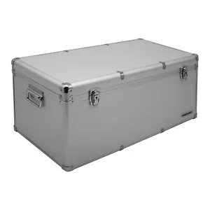 anndora® skrzynka narzędziowa aluminiowa rama walizka 75x38x36 cm skrzynka transportowa przechowywanie - Zdjęcie 1 z 9