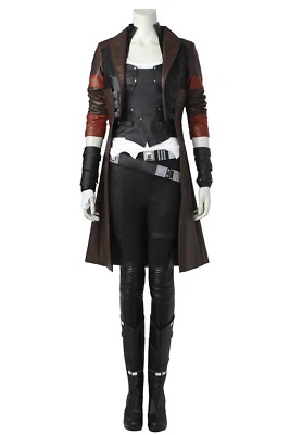 Guardians of the Galaxy Vol. 2 Gamora Cosplay Costume Outfits Shoes Full Suit - Image 1 of 4