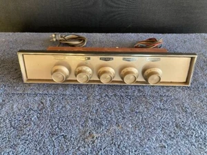 MOTOROLA STEREO 12AX7 TUBE PREAMPLIFIER, ACTIVE 2 TUBE NS-837C STEREO 46 - Picture 1 of 5