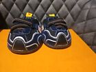Build a Bear BW Boys Navy Blue Yellow Gold Sketchers Shoes Sneakers Tennis