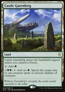 Magic the Gathering MTG Castle Garenbrig (240) Throne of Eldraine LP - Picture 1 of 1