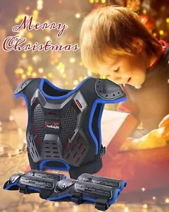 Youth Motorcycle Riding Protective Gear Motocross Armor Suit Chest for 3-10 kids - Picture 1 of 8