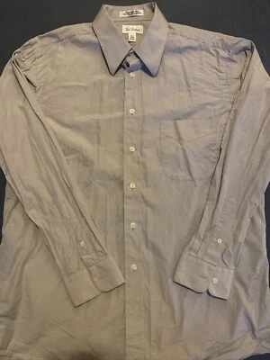 Camisa de vestir gris para hombre talla L Foto 1 de 2