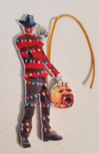 New! Freddy Krueger Christmas Halloween Ornament - Picture 1 of 3