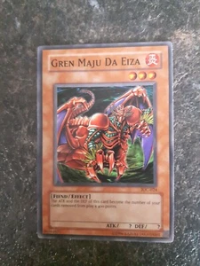 Gren Maju Da Eiza Effect YuGiOh Card IOC-024 - Picture 1 of 2