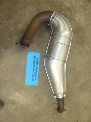 ARCTIC CAT ZL600 2003 EFI SS OEM tubo de escape cámara de expansión sintonizada protector térmico Foto 1 de 4