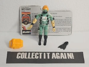 GI Joe 1986 ARAH Wet Suit v1 #16bb1 bonito con tarjeta de archivo - Imagen 1 de 5