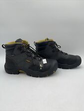Keen Utility Men's Logandale Waterproof Boot Black/Yellow Size 12D
