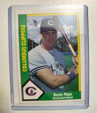 1990 CMC COLUMBUS CLIPPERS KEVIN MAAS COLUMBUS CLIPPERS #17