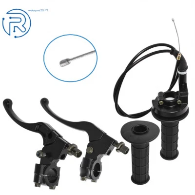 Para Honda Baja Doodlebug 7/8" Manillar Empuñadura Acelerador Cable Embrague Palanca de Freno Foto 1 de 4