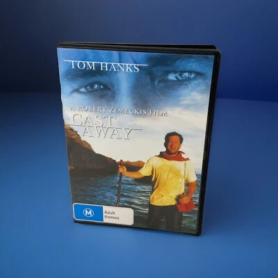 Cast Away (Region 4 DVD, 2000) -Tom Hanks, Helen Hunt, Nick Searcy Free Postage - Image 1 of 3