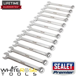 Sealey Combination Spanner Set 12pc Jumbo Metric Premier Hand Tools DIY - Picture 1 of 6