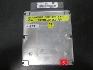 *1998 CONTOUR MYSTIQUE 2.0-L ECM ECU 98BB-12A650-AYD Module (F-2991:W1E7) - Picture 1 of 4