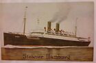 Vintage Old Postcard Of The Steamer Steamship Hamburg Roosevelt Tour Series
