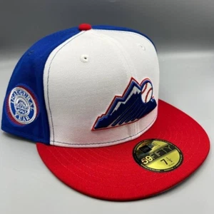 Colorado Rockies Mütze Herren 7 1/2 weiß rot 59Fifty New Era Fitted Cap - Bild 1 von 8