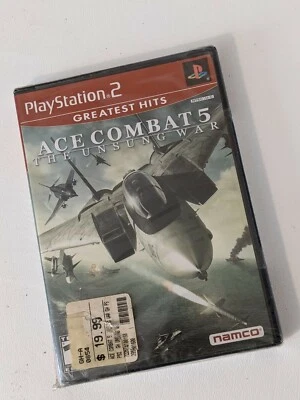  Ace Combat 5 The Unsung War Greatest Hits Playstation 2 PS2 New - Image 1 of 4