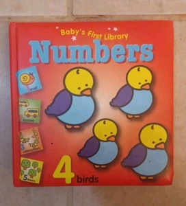 Baby's First Library NUMBERS Toddlers Learn About Numbers Backpack Books - Imagen 1 de 4