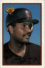 1989 Bowman San Diego Padres Baseball Card #454 Sandy Alomar Jr. Rookie