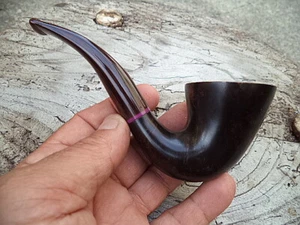 PIPA MOLINA IN RADICA FREE HAND MADE IN ITALY SHAPE CALABASH 20 NUOVA SCONTO - Bild 1 von 6