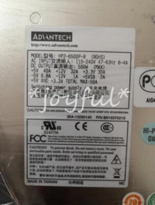 One Used HP2-6500P-R industrial computer equipment server power supply 500W - Afbeelding 1 van 1
