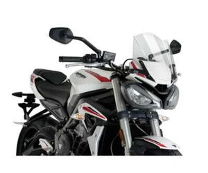 Carenabris Puig Transparente Sport 20432W TRIUMPH STREET TRIPLE S 765 2020 2021 - Imagen 1 de 1