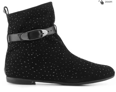 Giuseppe Zanotti Balet / beta Sequin Bande Noir Bottes Taille US 7 / Ue 37 - Photo 1/4