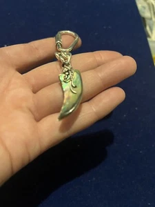 Schlüsselanhänger Jemenit Dolch Schwert Silber Perlmutt - Bild 1 von 6