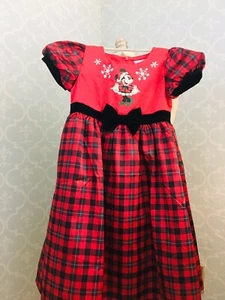 Christmas Dress Girls NWT Minnie Mouse  holiday Walt Disney World - Bild 1 von 4