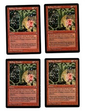4x Rolling Thunder Played Tempest Mtg Magic EDH 4x x4