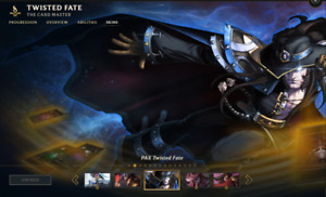 (NA) PAX Twisted Fate | League of Legends Account | 44 Champs | 23 Skins