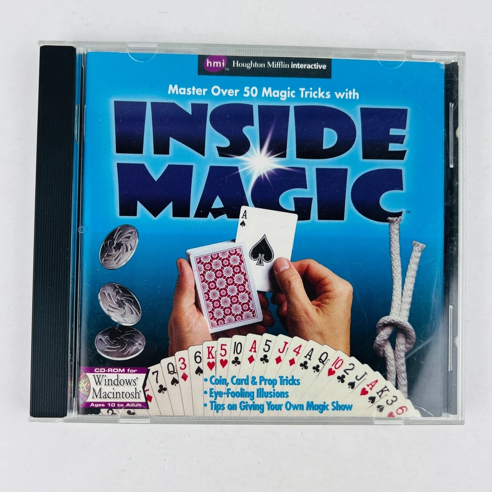 Inside Magic CD-ROM for Win/Mac PC Game Software - Image 1 of 3
